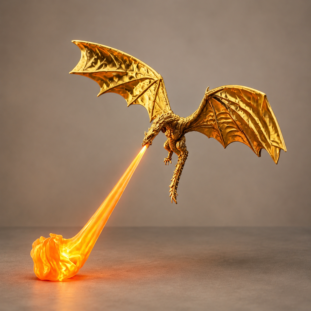 Dragon Breath LED Display Lamp – Fire & Ice Fantasy Dragon Decor
