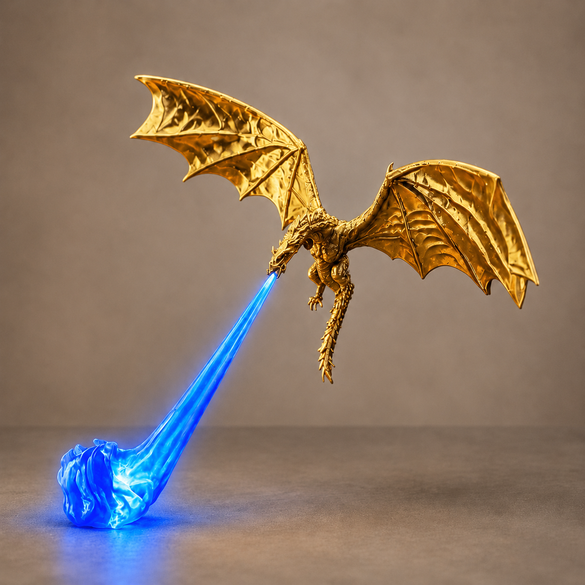 Dragon Breath LED Display Lamp – Fire & Ice Fantasy Dragon Decor