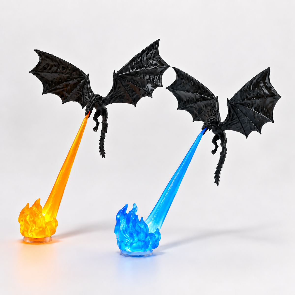 Dragon Breath LED Display Lamp – Fire & Ice Fantasy Dragon Decor