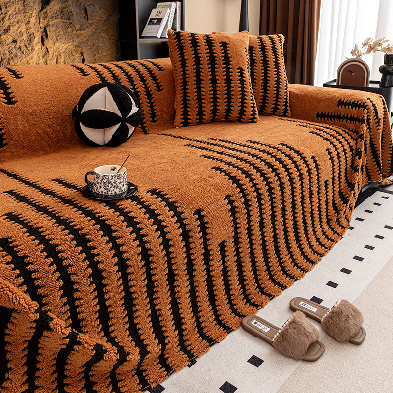 🛋️Independence Day Early Bird Special🎉Soft Plush Non-Slip Couch Cover🍂