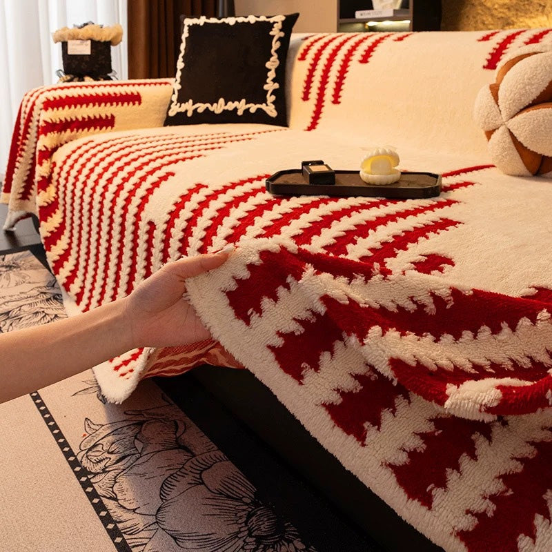 🛋️Independence Day Early Bird Special🎉Soft Plush Non-Slip Couch Cover🍂