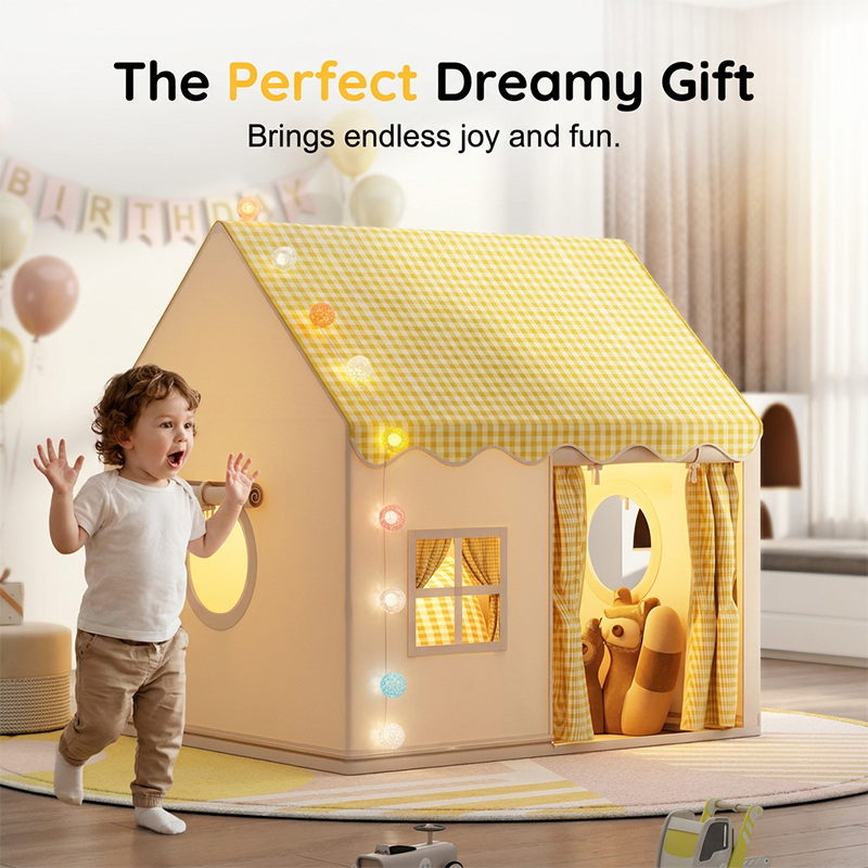 🏆LAST DAY 49% OFF🏠Children's Play Tent Castle✨